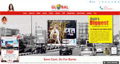 Desktop Screenshot of globaladvertisers.in